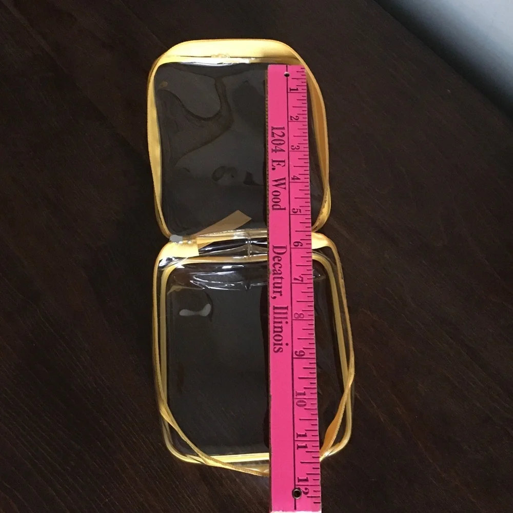 Sol de Janeiro Yellow Clear Storage Bag